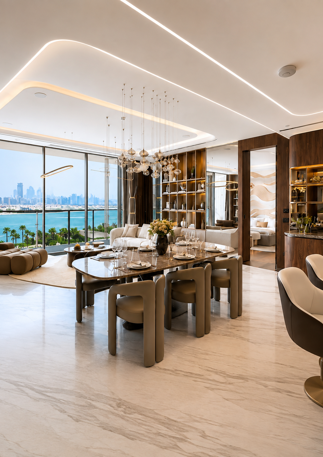 Royal Atlantis Dubai — дизайн и отделка элитных апартаментов