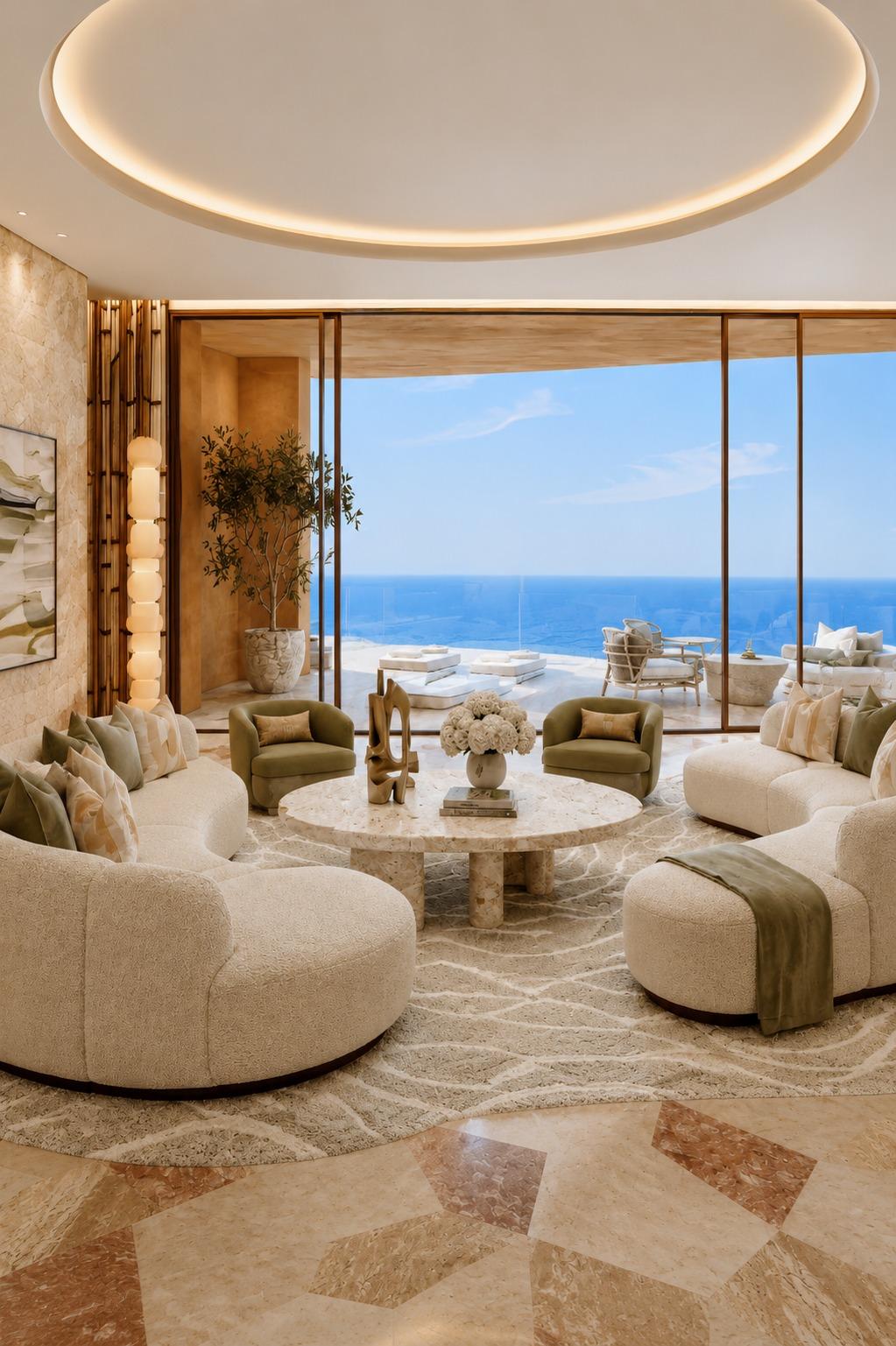 فكرة تصميم شقة عصرية