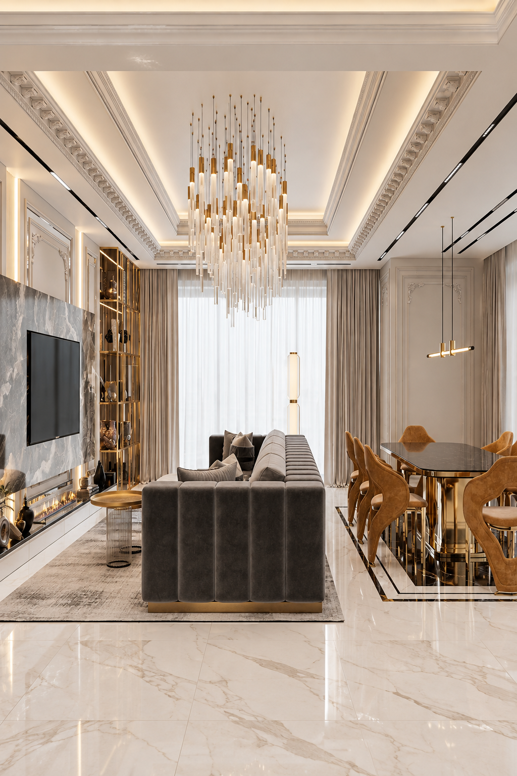 Grande Apartment Dubai Downtown: Modern Interior Innovation