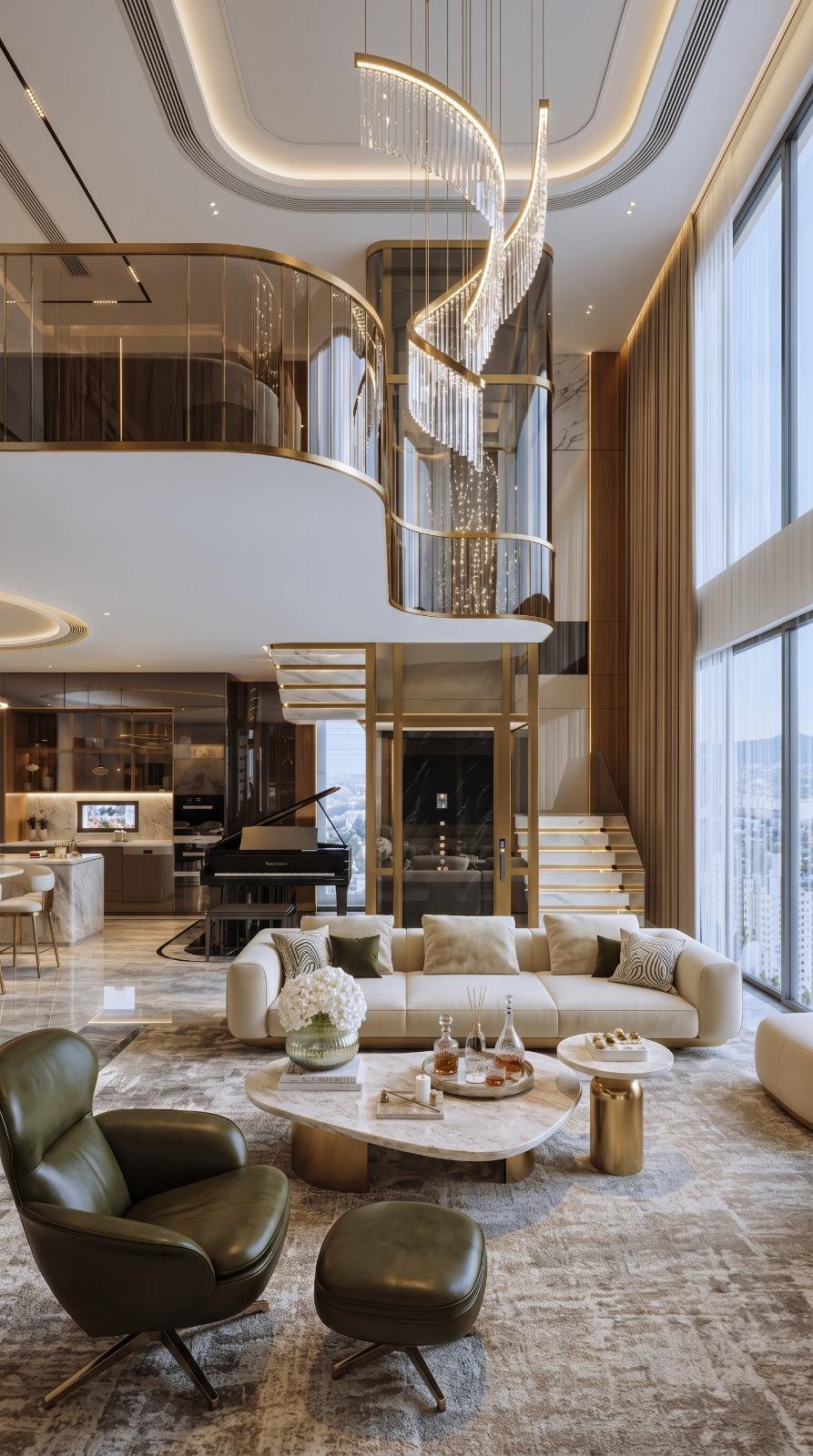 تصميم شقق داماك