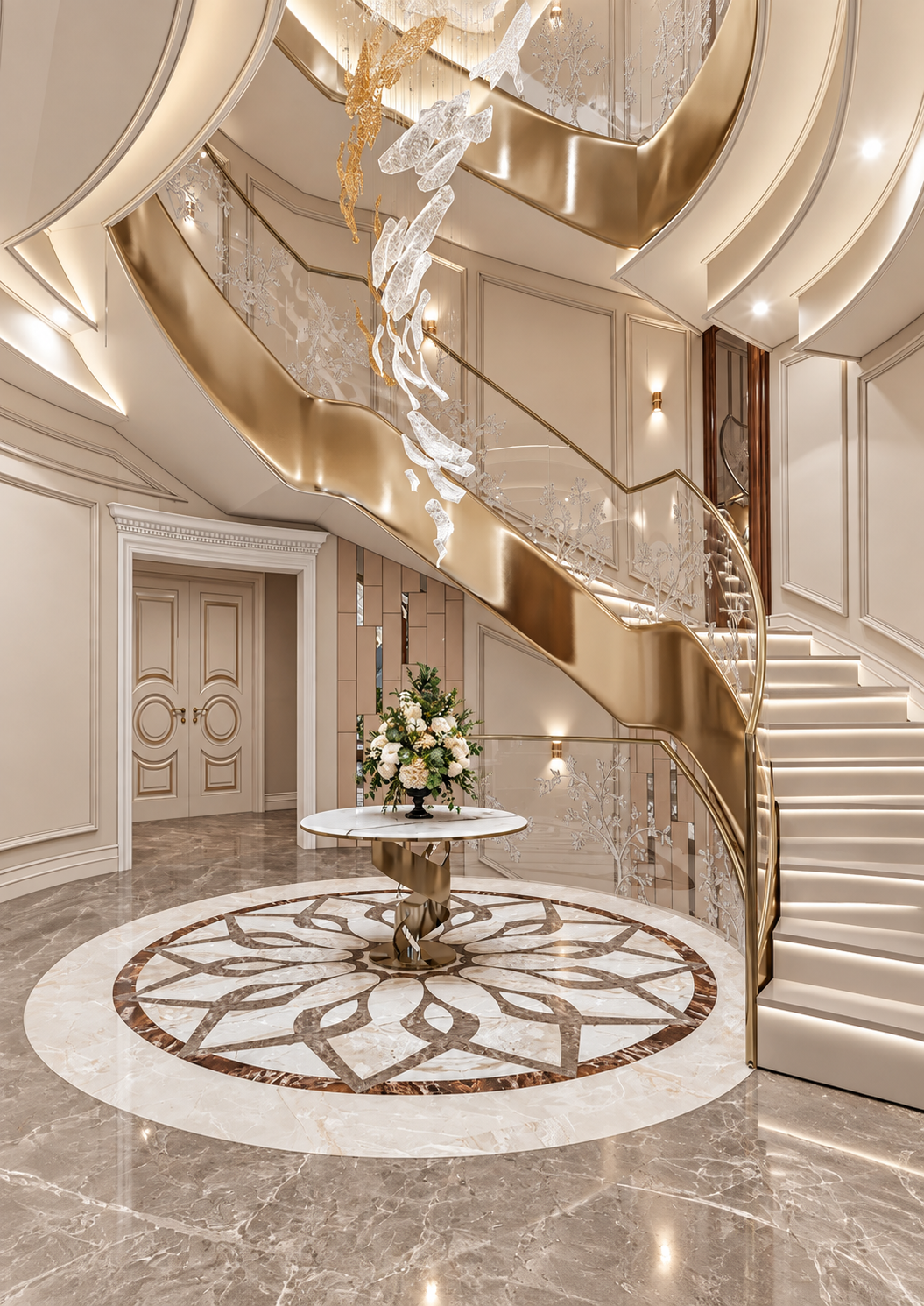 الداخلية فيلا فاخرة تصميم الكونغو