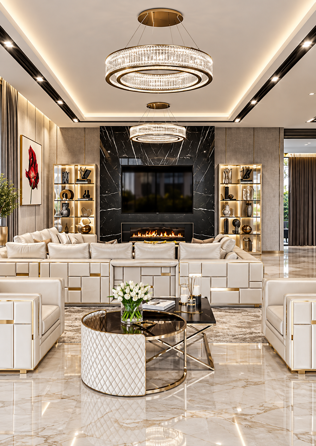 Dubai hills Golf Villa Luxury Design Decoration