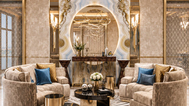 Впечатляющий дизайн дома в ОАЭ — проект Dubai Palm