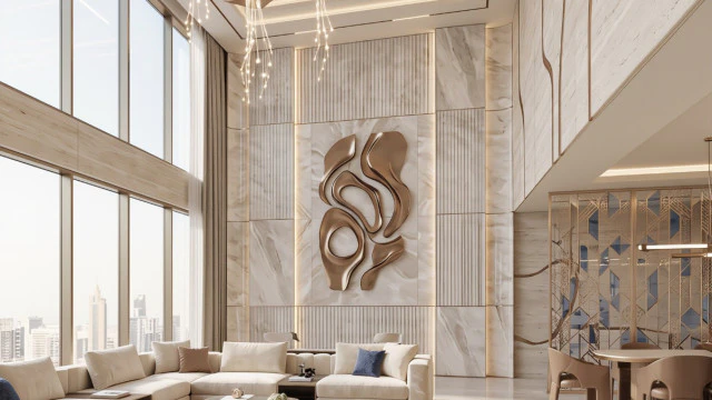 New quality luxury interior