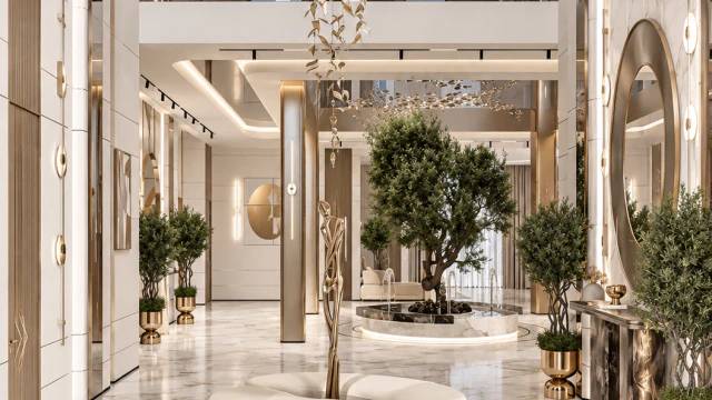 Luxury Modern Villa interior design in Dubai Hills