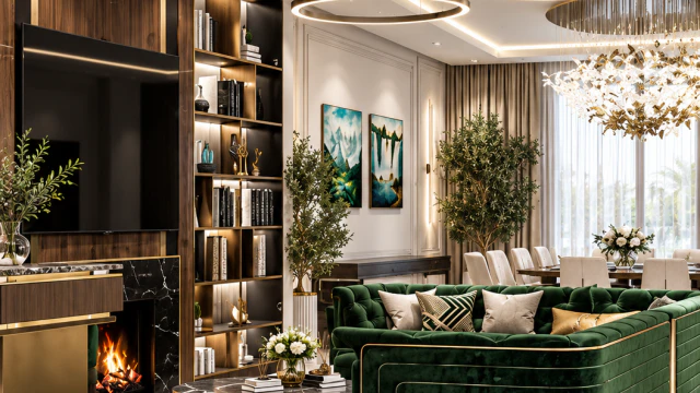 Modern Villa Interior Renovation in Abu Dhabi: A Blend of Luxury and Functionality