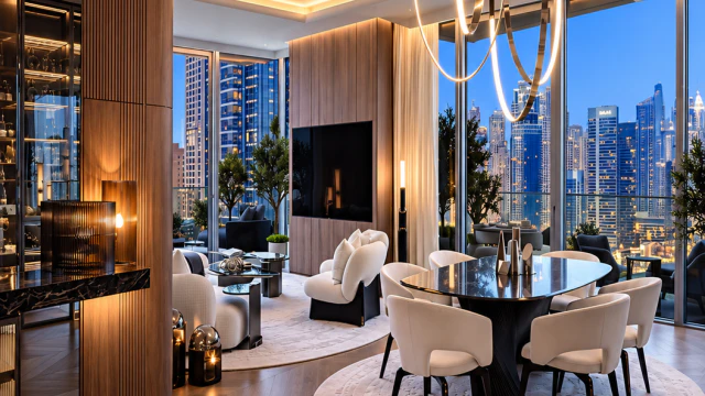 Modern Luxury Apartment Interior Design in Dubai: Antonovich Group at Stella Maris