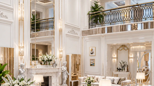 Exquisite Interior Design For Villa In Dubai