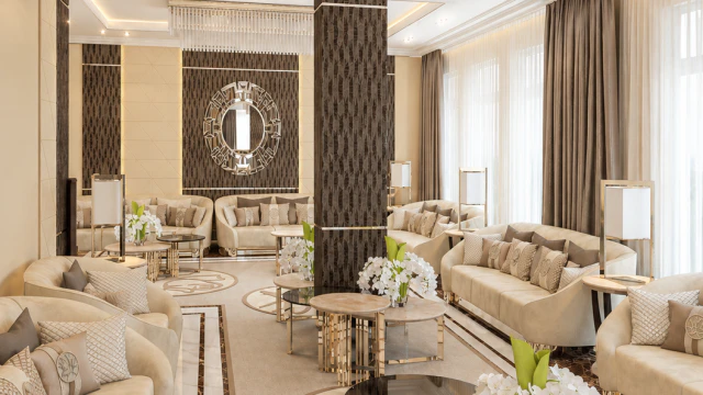 Arabian Rancho Dubai — интерьер роскошной виллы в стиле современной классики