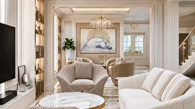 Best villa interior design project