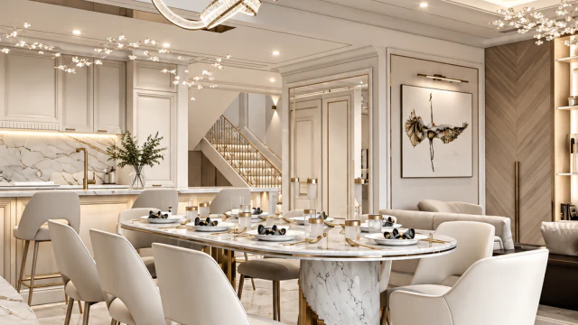 Interior design house in La Mer Dubai