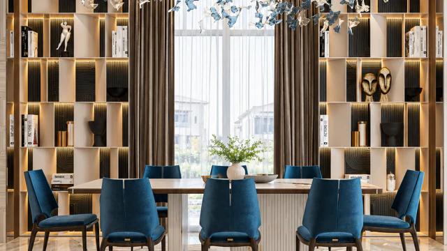 Изысканный дизайн интерьера в Dubai Marina