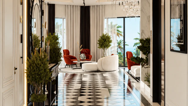 Very best modern villa interior