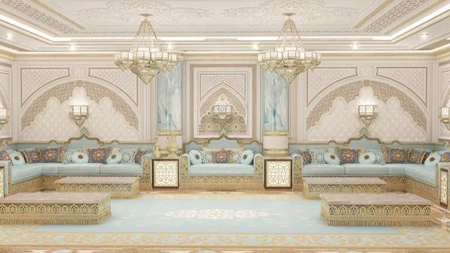 مشاريع التصميم الداخلي الفاخر في دبي