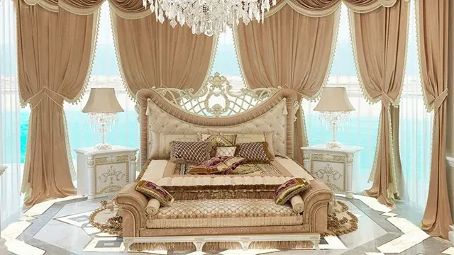 Искусство архитектуры спальни класса люкс: определение роскоши
