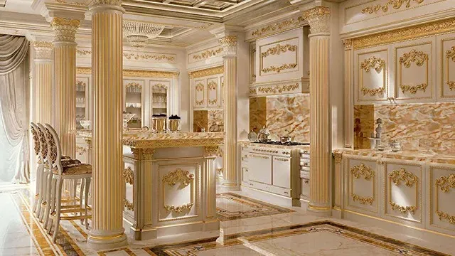 أفكار تصميم مطبخ لحلمك: أفكار أثاث ومخططات لمطبخ فاخر