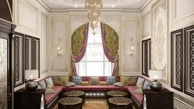 Luxurious and Refined Arabic Majlis Room Designs