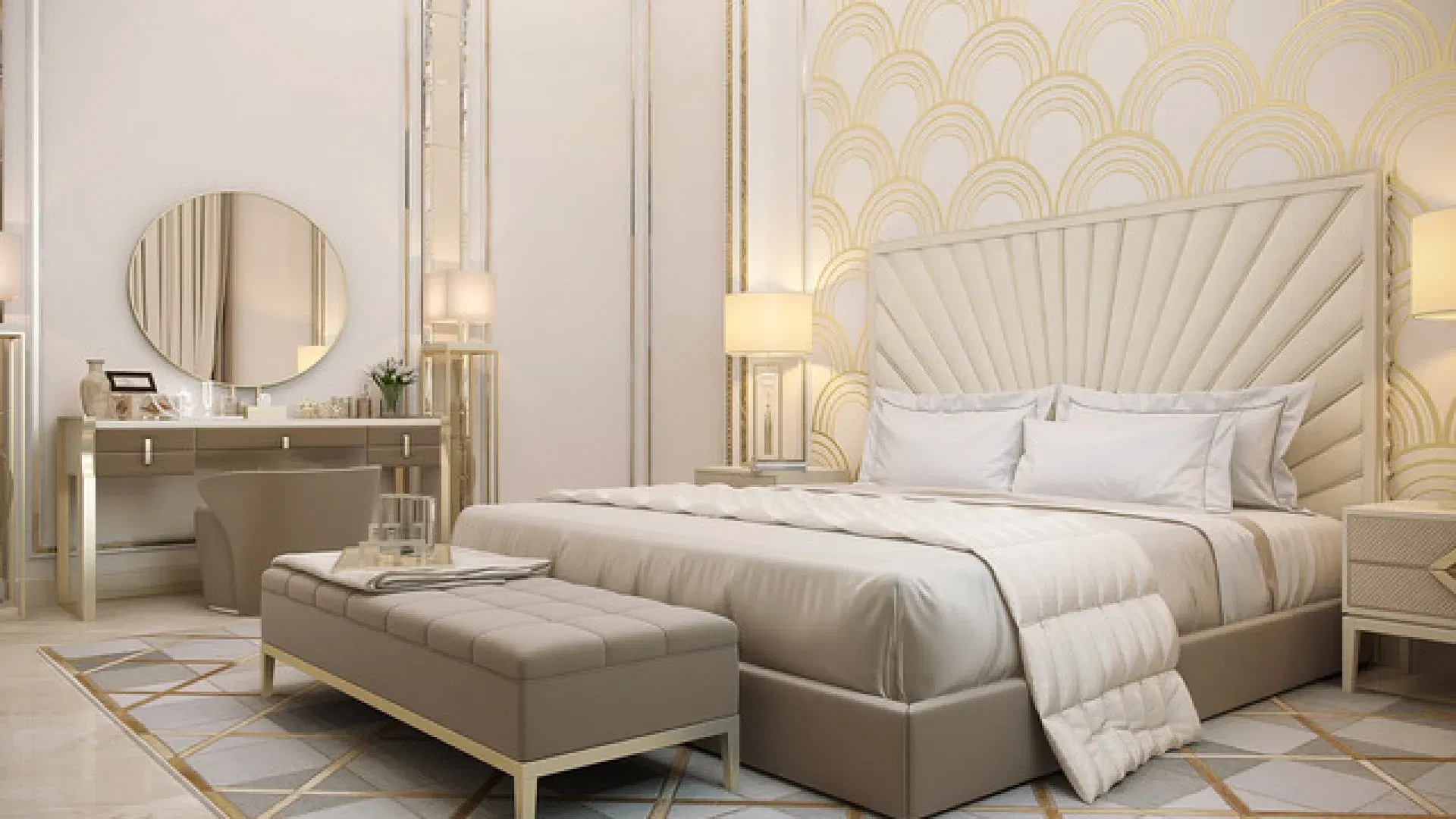 Элегантные и современные спальни в Нигерии