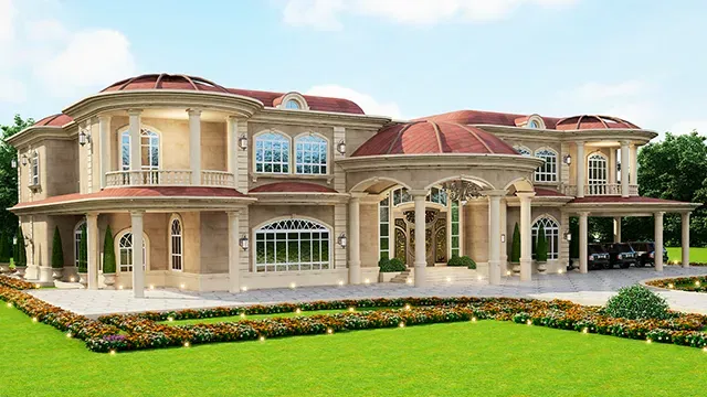 Мир роскошного дизайна экстерьера