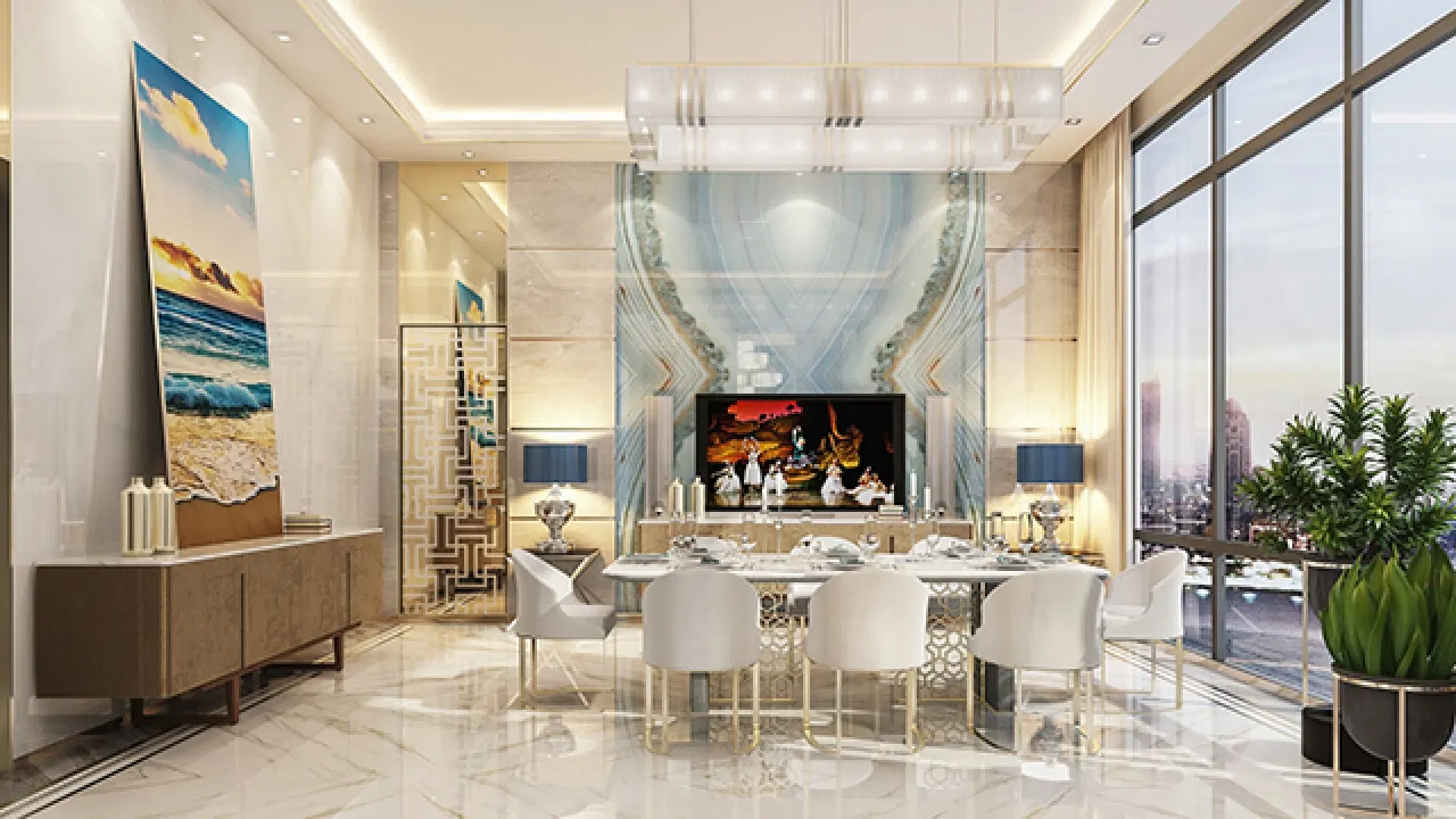 Вдохновение для современного интерьера в Дубае