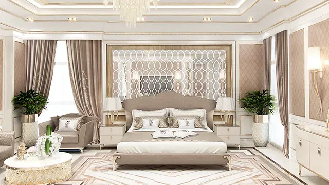 Роскошные и элегантные дизайны женской спальни