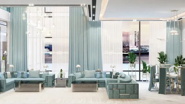 دليل تصميم غرفة المعيشة الحديثة: أفكار وتقسيم المساحات