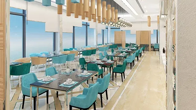 Изысканный интерьер ресторана — визуальное наслаждение