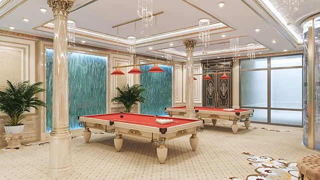 Luxurious Home Entertainment Area Makeover