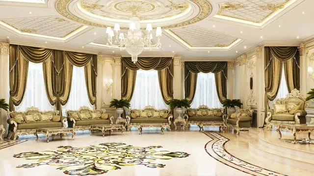 التصميم الداخلي الملكي في نيجيريا: رحلة إلى الفخامة