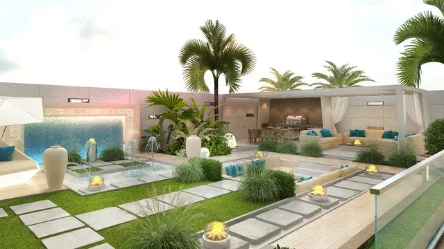 أفكار مبتكرة لتصميم المناظر الطبيعية لمساحة خارجية ساحرة