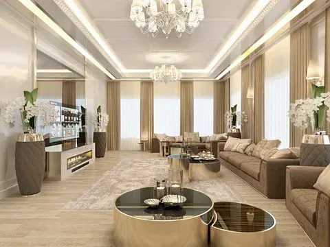 ارتقِ بمساحة معيشتك: اتجاهات تصميم غرفة المعيشة الحديثة