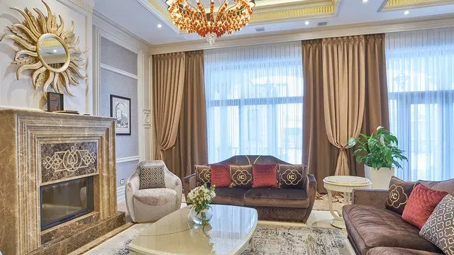 التصميم الداخلي النيوكلاسيكي: أناقة خالدة للمنزل الفاخر