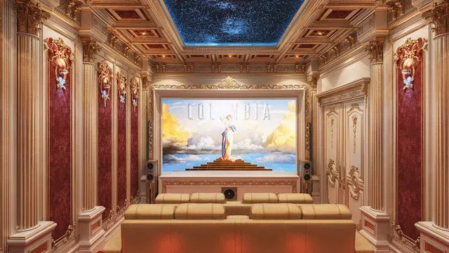 دليل تصاميم سينما منزلية فاخرة وخالدة