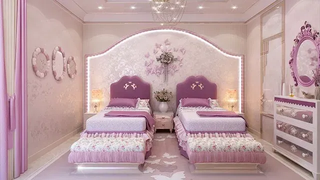 Elegant Girls Bedroom Ideas: Luxury Home Designs in Los Angeles