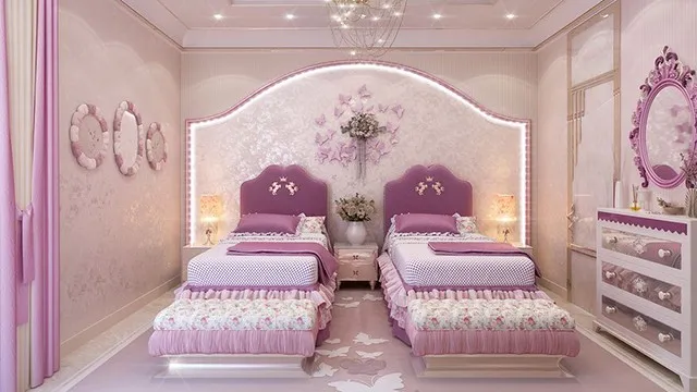 أفكار أنيقة لغرف بنات وتصاميم منازل فاخرة في لوس أنجلوس