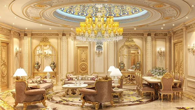 فيلا فاخرة بنكهة نيجيرية: تحفة تصميم داخلي متقنة