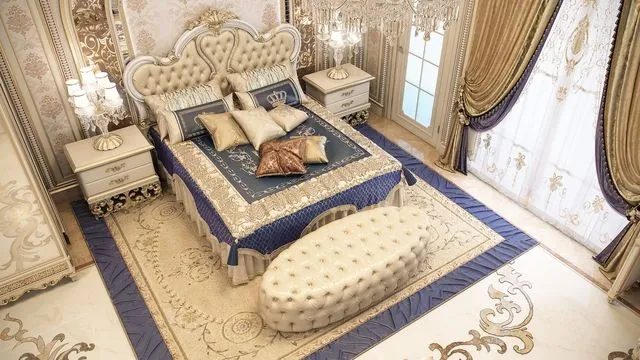 Роскошный дизайн спальни Нигерия