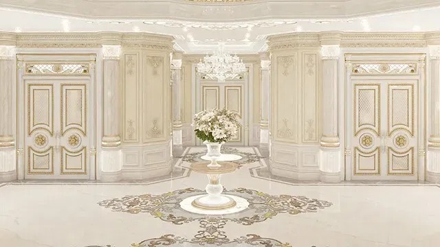 Элегантные и роскошные идеи дизайна холла для парадного входа