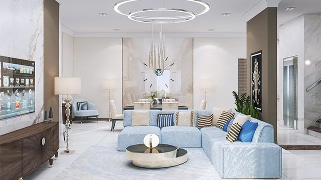 Elegant and Modern Living Room Interior Ideas