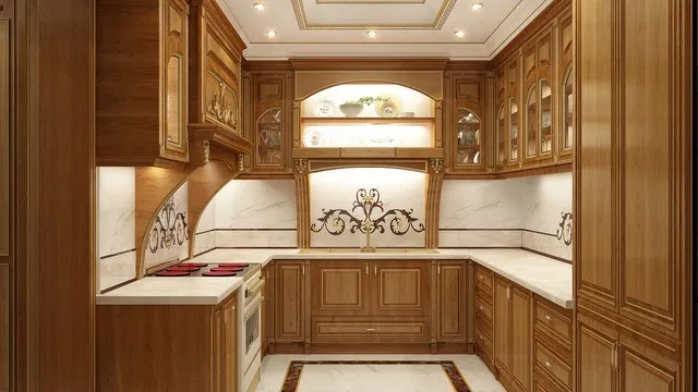 Elegant Small Kitchen Design in Timeless Classic Style