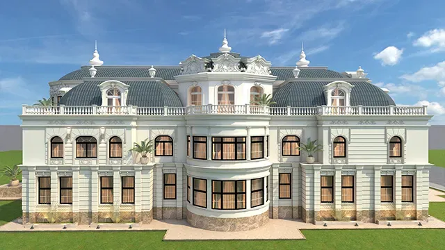 Роскошный дизайн экстерьера и инженерное мастерство для вашего дома