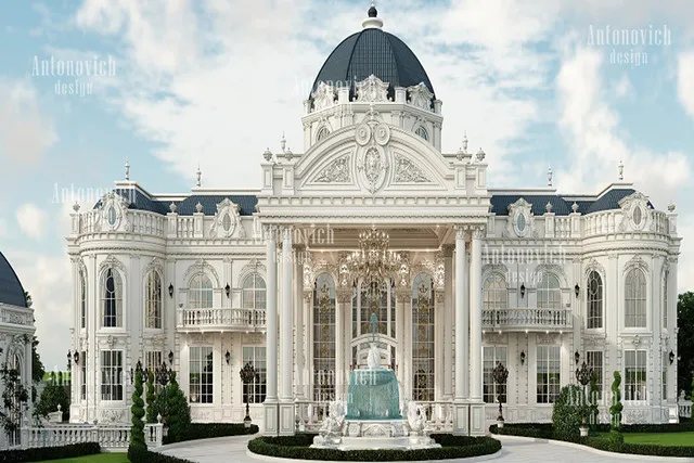 Elegant Royal-Inspired Exterior Design Ideas