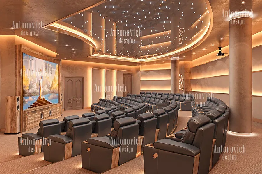 Идеи дизайна домашнего кинотеатра для непревзойдённого киноопыта