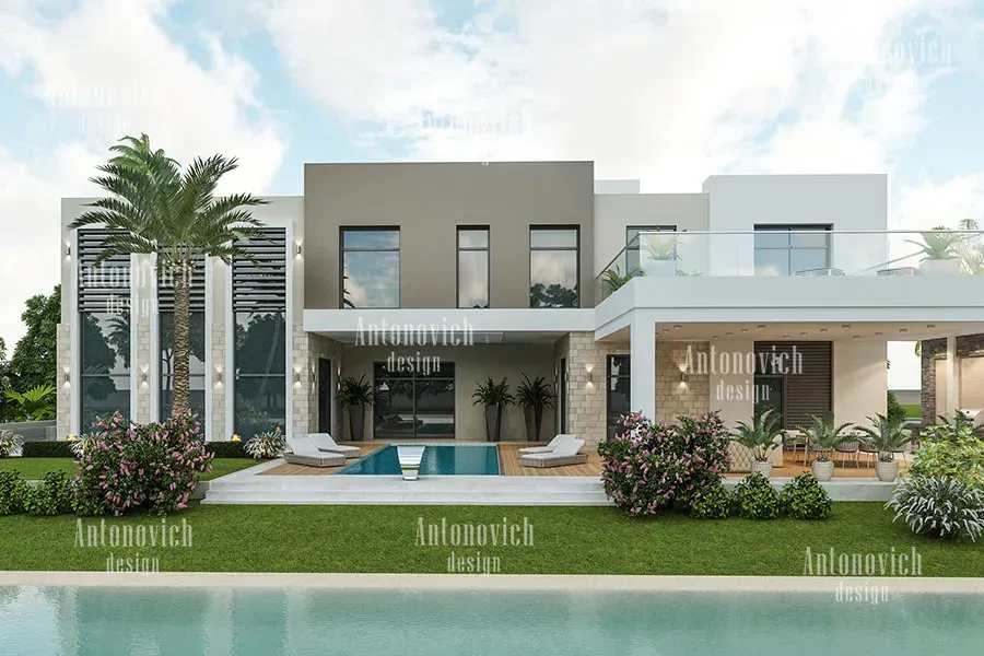 Ключевые элементы дизайна экстерьера в проектах Sobha