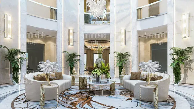 Дизайн интерьера виллы в Дубае — высшая роскошь