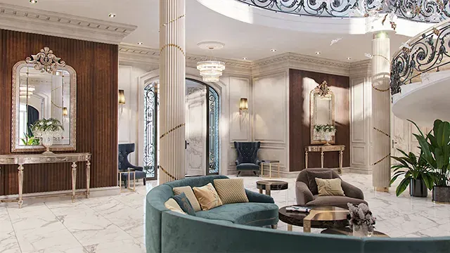 Идеи роскошного дизайна интерьера для элегантного дома