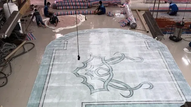 الحرفية وراء السجاد والمفروشات المخصصة