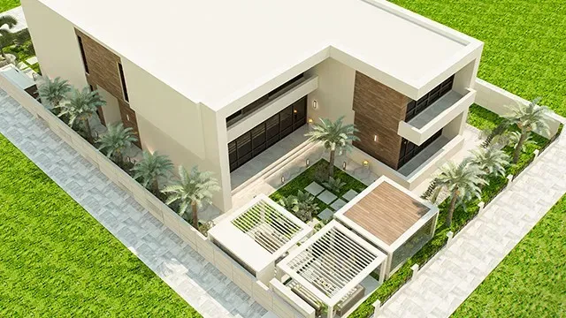 خطة تحويل خارجي مبهرة لمنزلك