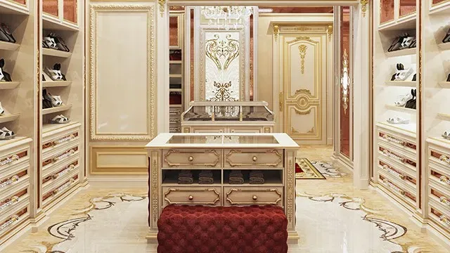 غرف ملابس فاخرة تحوّل الحلم إلى حقيقة