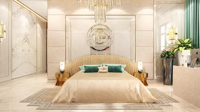 إتقان فن تصميم غرفة نوم فاخرة: حلول متخصصة